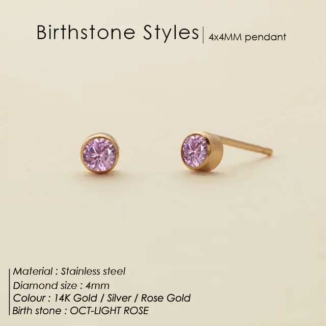Zodiac Stud Earring