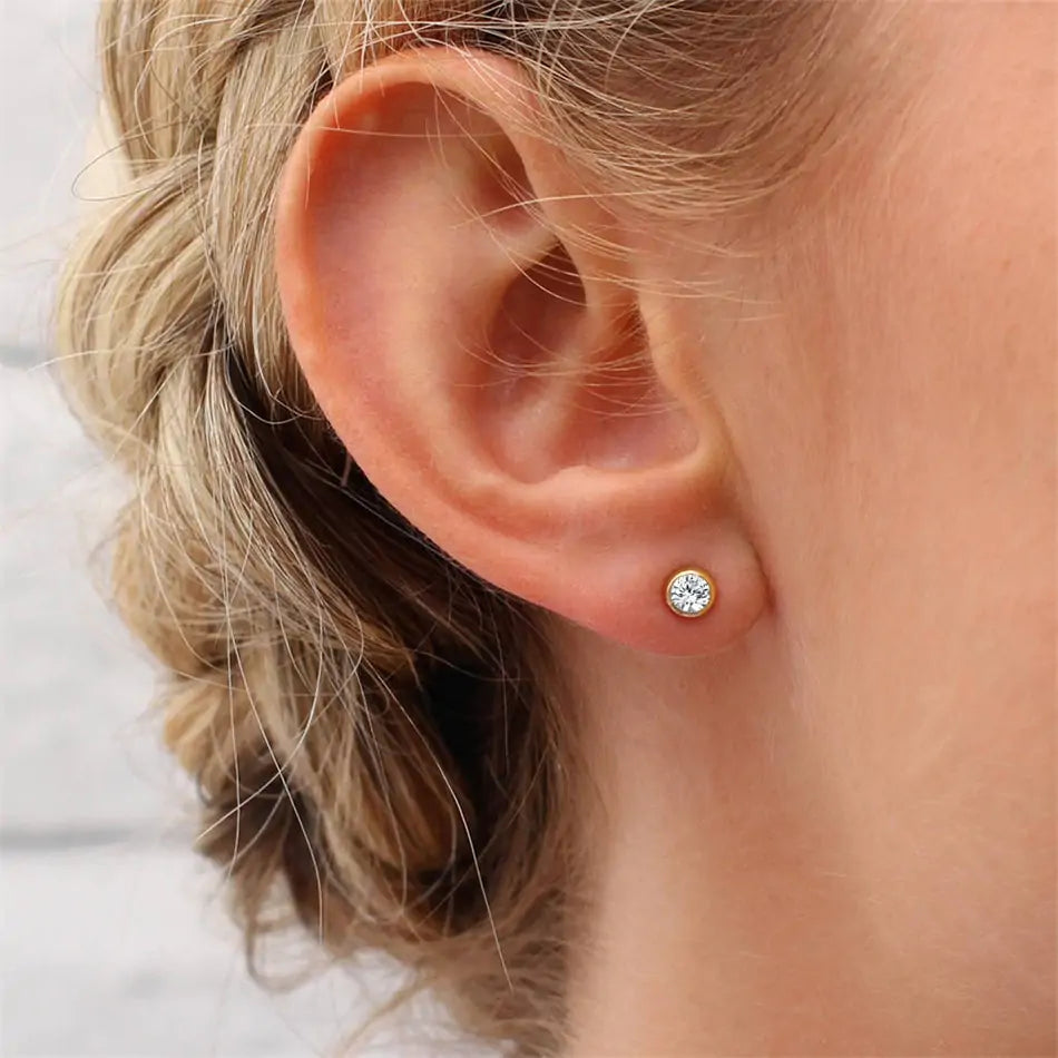 Zodiac Stud Earring