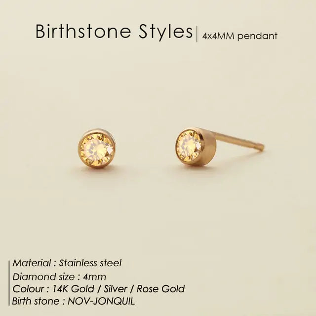 Zodiac Stud Earring