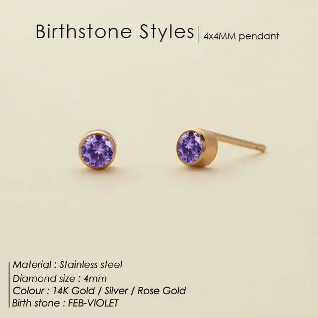 Zodiac Stud Earring