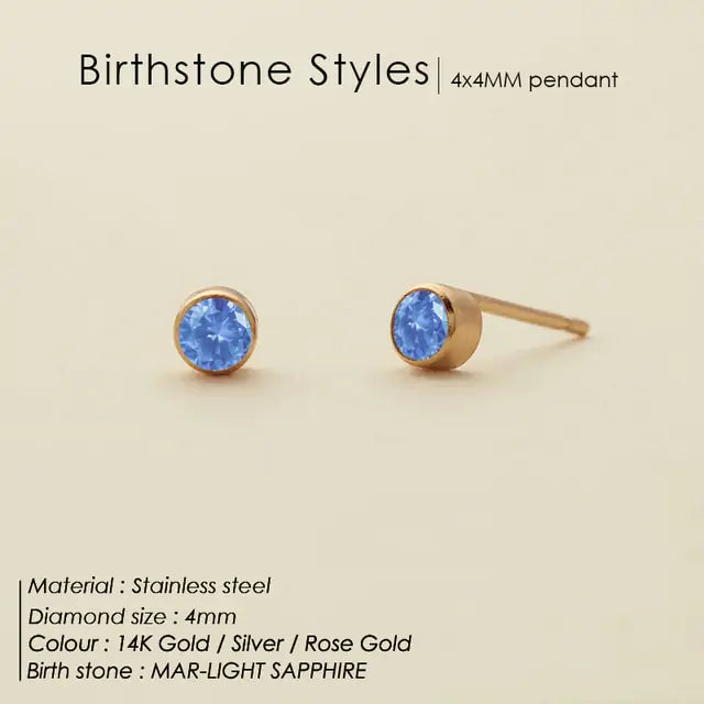 Zodiac Stud Earring