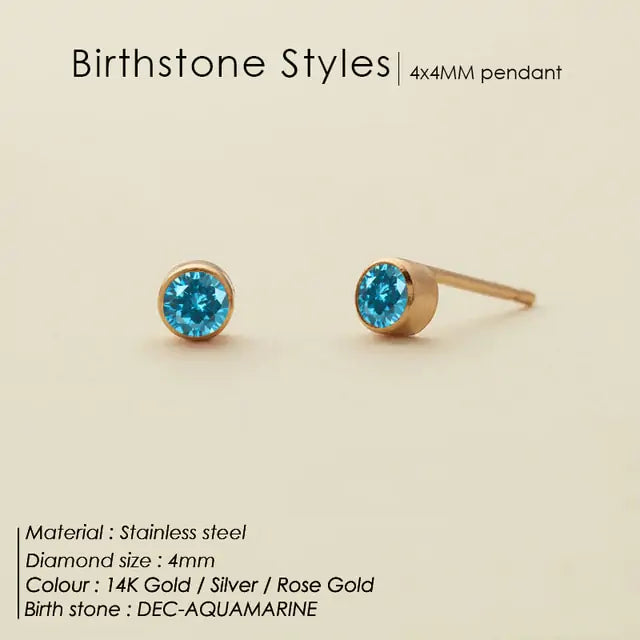 Zodiac Stud Earring