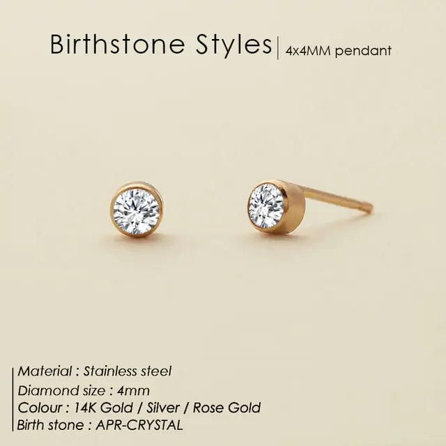 Zodiac Stud Earring