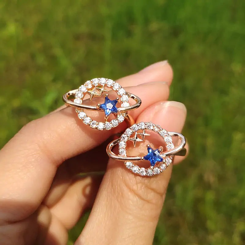 Gold Plated Star Ring