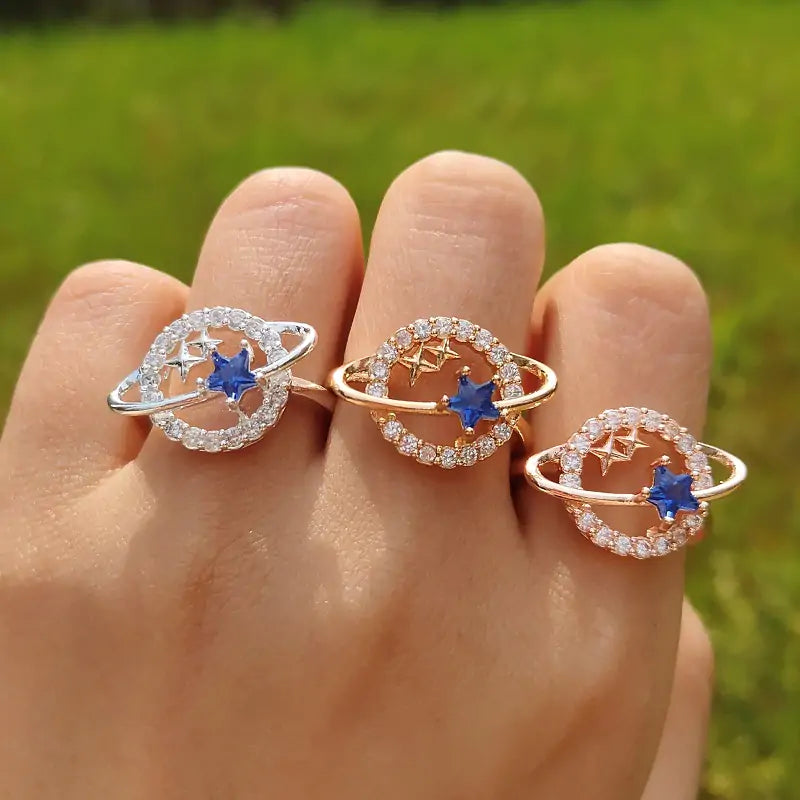Gold Plated Star Ring