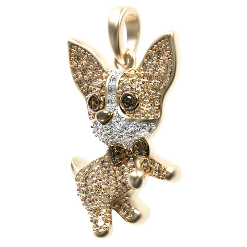 Dog Pendant Necklace