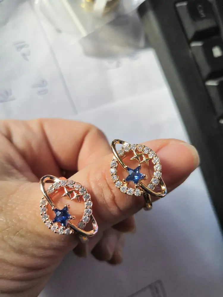 Gold Plated Star Ring