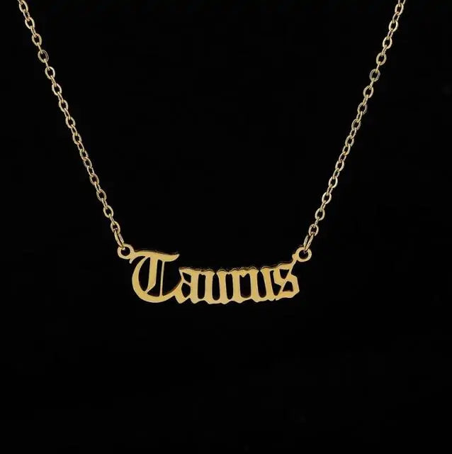 Zodiac Sign Necklace