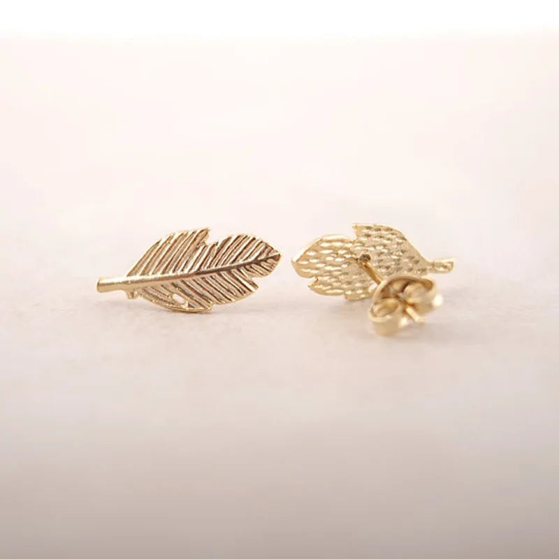 Leaf Stud Earring