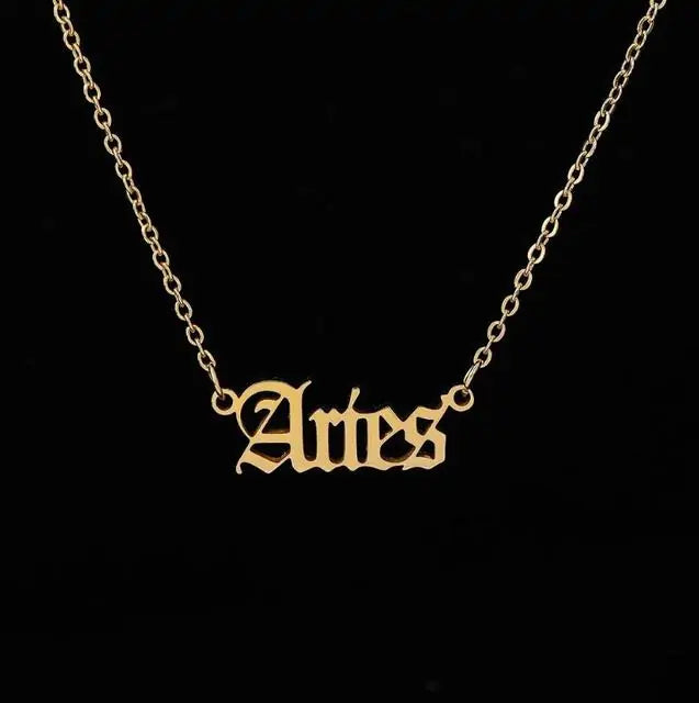 Zodiac Sign Necklace