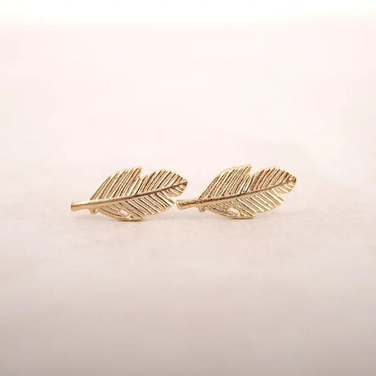 Leaf Stud Earring