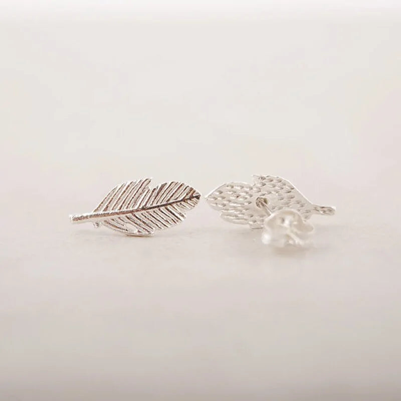 Leaf Stud Earring