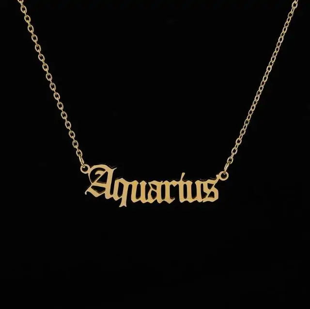 Zodiac Sign Necklace